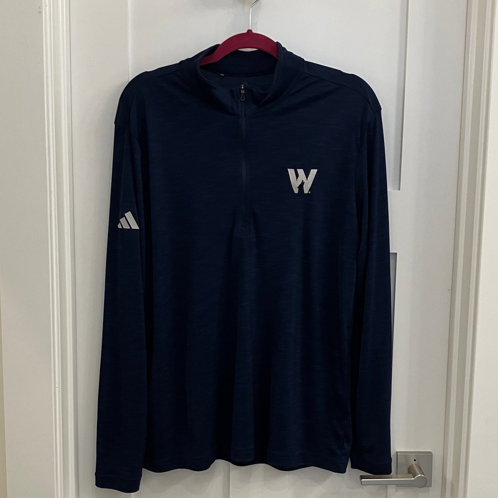 Adidas blue Zip-Up Jacket